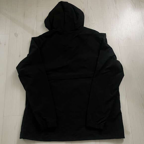 Adidas Men's Black Weather Hooded Track Suit- Jacket Size XL Pants Size L - Picture 3 of 7